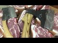 Разруб мяса ✊Утро Мясника 🔪🥩 Прямой эфир. meat cutting, meat, butcher, 肉,切肉,屠夫,猪肉,牛肉,羊肉,鸡,係食物呀！