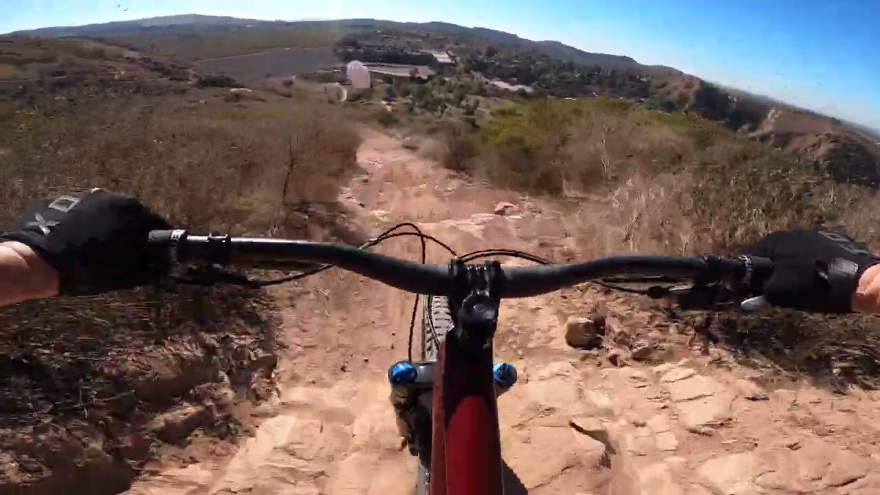 Santiago Oaks MTB — Waterfall, Grasshopper, Yucca, Hawk, Chutes