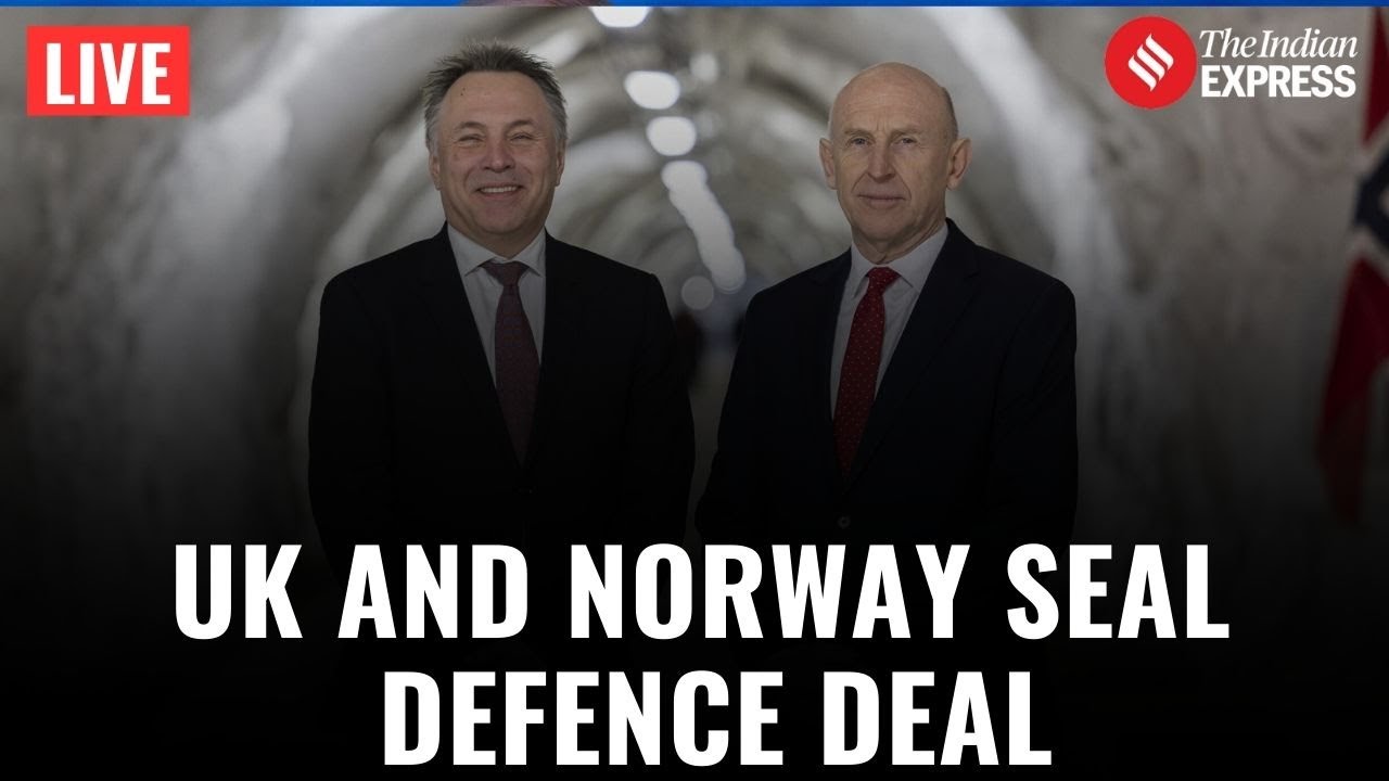 LIVE: Britain and Norway Sign Landmark £10 Billion Defence Agreement to ...