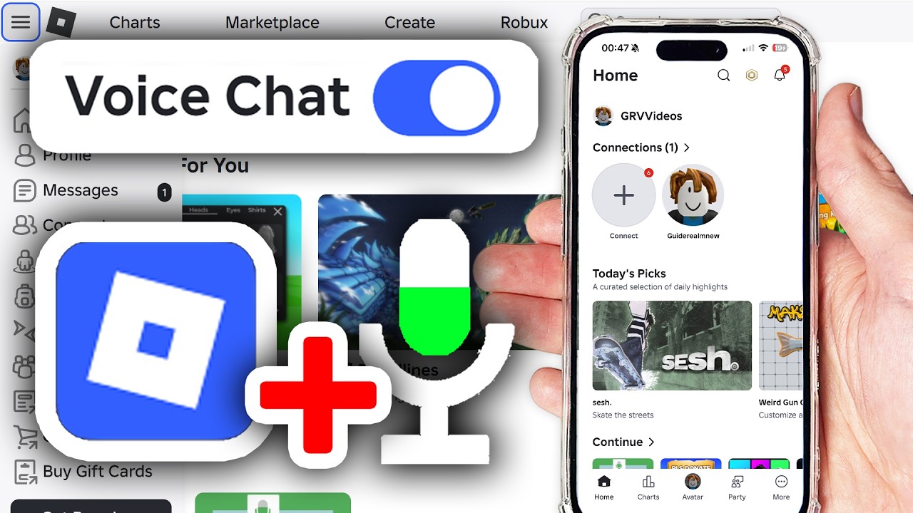How To Get Voice Chat On Roblox Mobile - Enable Voice Chat