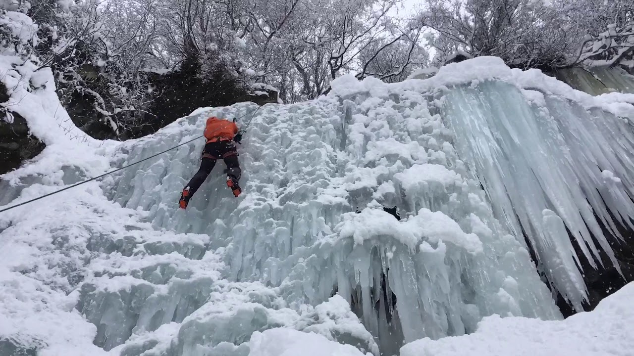 Ice climbing in Russia YouTube