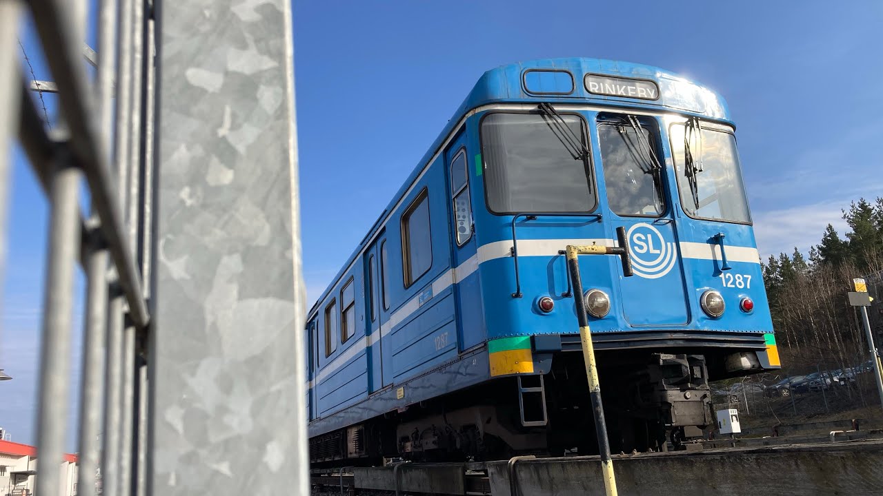 C14 tunnelbana i Rissnedepån