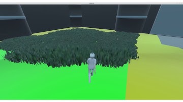 Trying for grass in Godot Engine with Scatter plugin