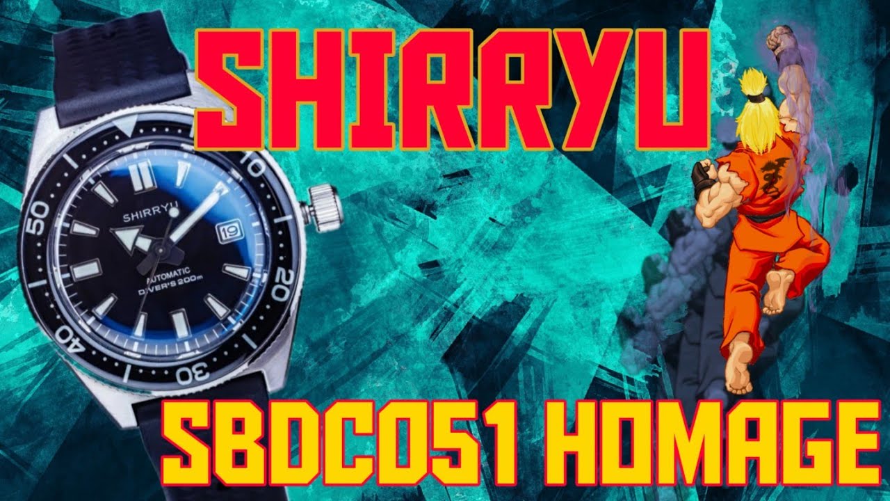 ⭐Heimdallr -Shirryu🐉⭐- Seiko SBDC051 Homage | The Watcher - YouTube