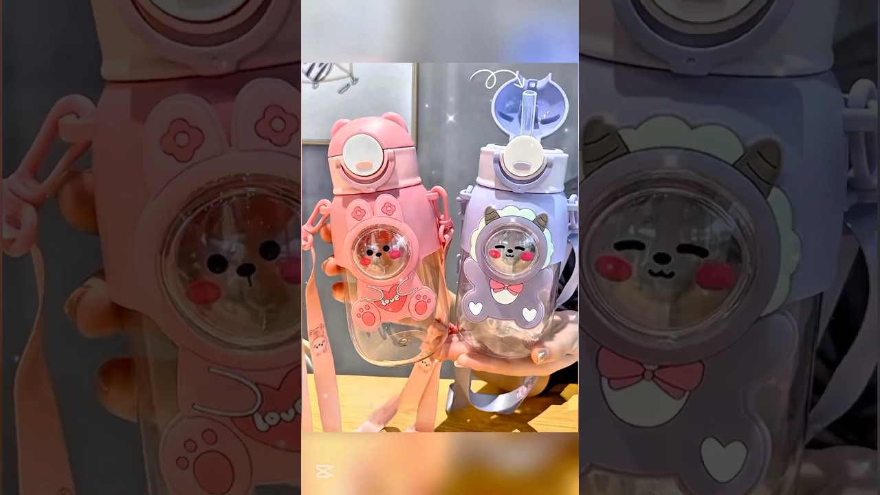 Cute water bottles for girls 💕