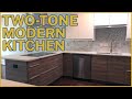 Two-tone Modern Kitchen Timelapse Video