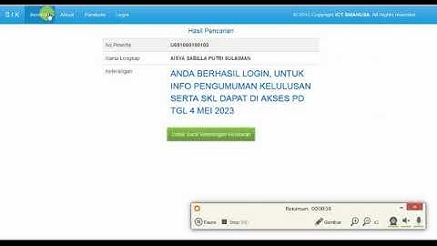 APLIKASI KELULUSAN DAN SKL