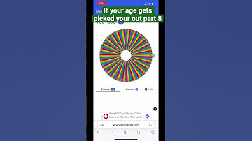 If your age gets picked your out part 8 #shorts #spinthewheel