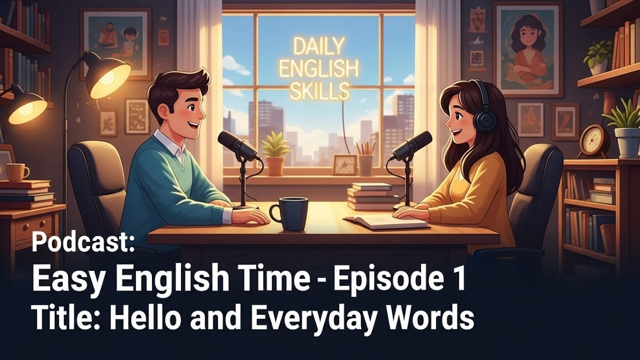 Start Speaking English Today! 👋 Hello & Everyday Words | Ep. 1
