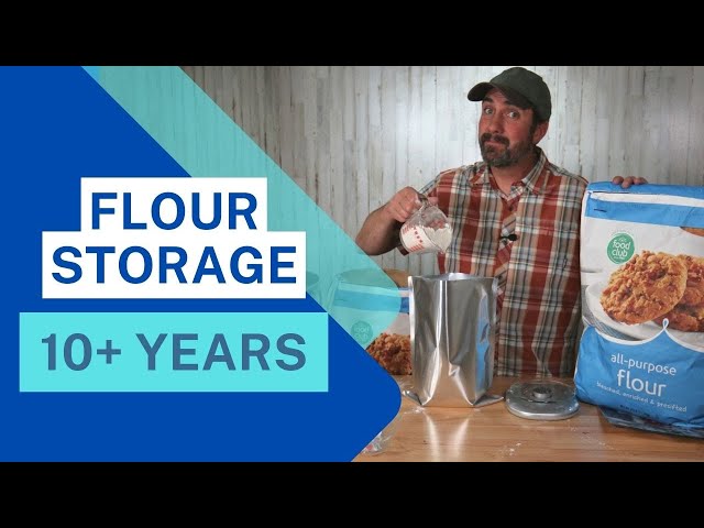 How to Store a Bulk Bag of Flour