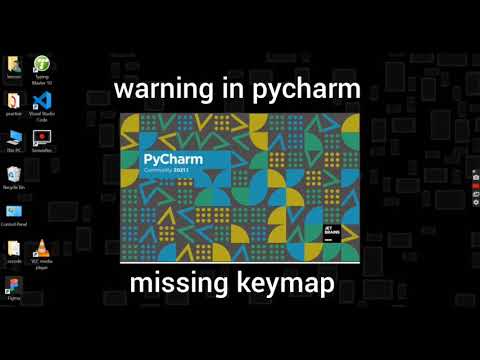 Missing keymap in pycharm Fix it