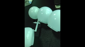 LED BULB DIFFUSER /LED BULB SHADE 8 CAV. by FOMTEC iBM