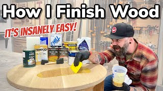 What Wood Finish Should You Use || Impossible to Screw Up Finishing Method screenshot 5