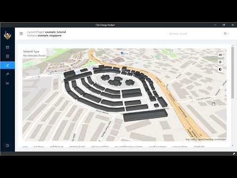 1 - Creating a Scenario with geometry imported from Open Street Maps (CEA Tutorial)