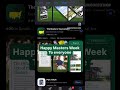 Anyone else? Happy Masters week! #subscribe #golf #masters #funny #tiger