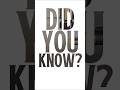 Did you know these manufacturing fun facts? #moretoknow #funfacts #manufacturing