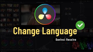 How to Change Language in Davinci Resolve 18.5 ✅