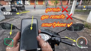 gps overlay dji osmo action 4 use your android phone,
