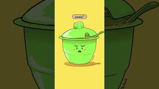 Nah loh diomelin wadah sambal bakso #bakso #bendamati #animasi