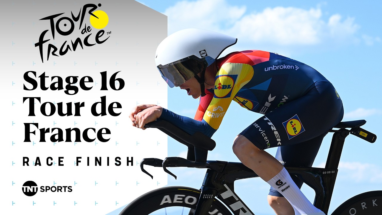 TOO FAST! π¨ | Men's Tour de France Stage 16 Final KM's | TNT Sports Cycling