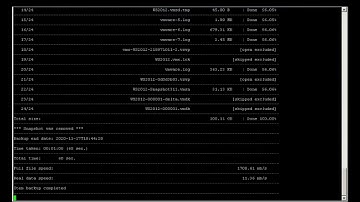©XSIBackup-DC save a job from the command line