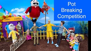 மண்வாசனை Episode |  Motu Patlu Pot Breaking Competition |  #classic mini food #chintu #bunty #nancy