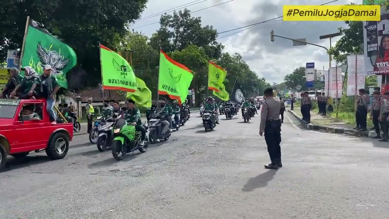 KONVOI RIBUAN MASSA GPK DI KULON PROGO