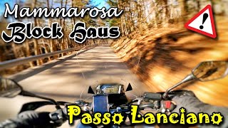 Le strade D'ABRUZZO di montagna in moto in inverno. Stupende!