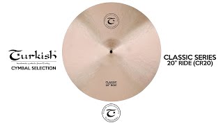 Turkish Cymbals Sound Profile: Classic Series 20