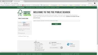 Checking FSC Certificate Code