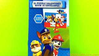 Paw Patrol Puzzles Valentines Cards with 16 Envelopes by Nickelodeon | EBD Toys
