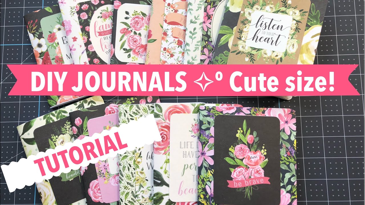 Spring Journals 🌸✨ Cute Size! | Rediscover Your Stash Series 2020
