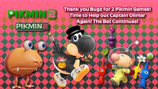 Pikmin 2 Live Stream Blind Playthrough Part 2 The Perplexing Pool!