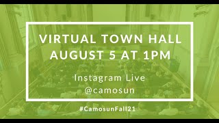 Details Virtual Town Hall #1 - Fall 2021 Update