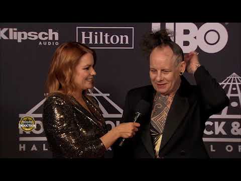 Pearl Thompson Of The Cure On The 2019 Induction Ceremony Red Carpet Show 