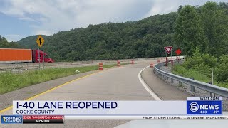 I-40 reopened after flooding near TN-NC state line