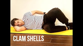 How to Perform a Clam Shell For Glute Activation | Aleks Physio