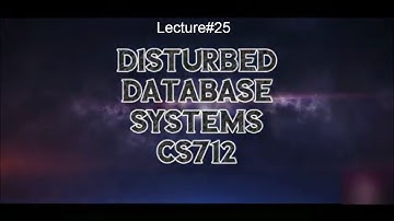 Lect#25 "2/7 Equivalent & Serializable Schedule Concurrency"CS712 Distributed DB System Urdu/Hindi