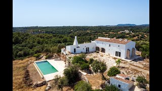 Excepcional finca rústica con acceso a playa virgen en Menorca.