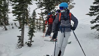 Jackson Hole Steep & Deep Ski Camp Day 3 Ski Wyoming 1/10/2019
