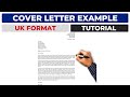 Cover Letter Example UK | British English | Writing Video