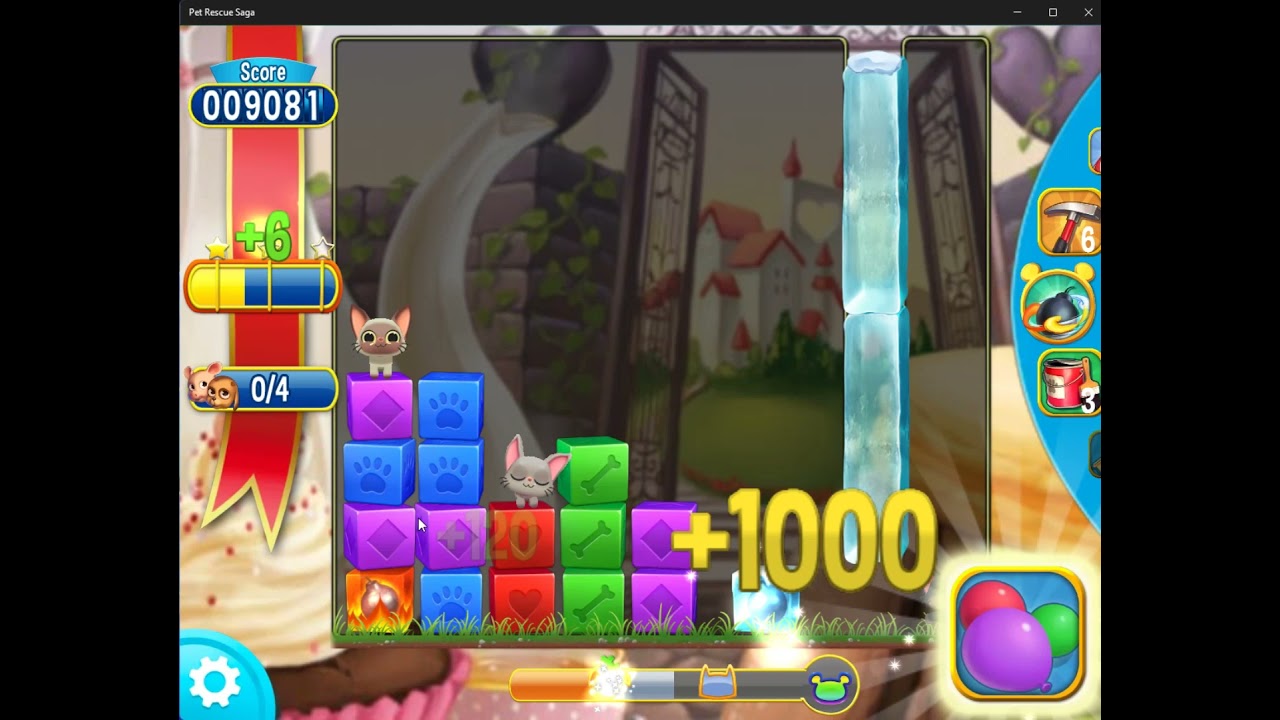 Pet Rescue Saga level 3968 no boosters