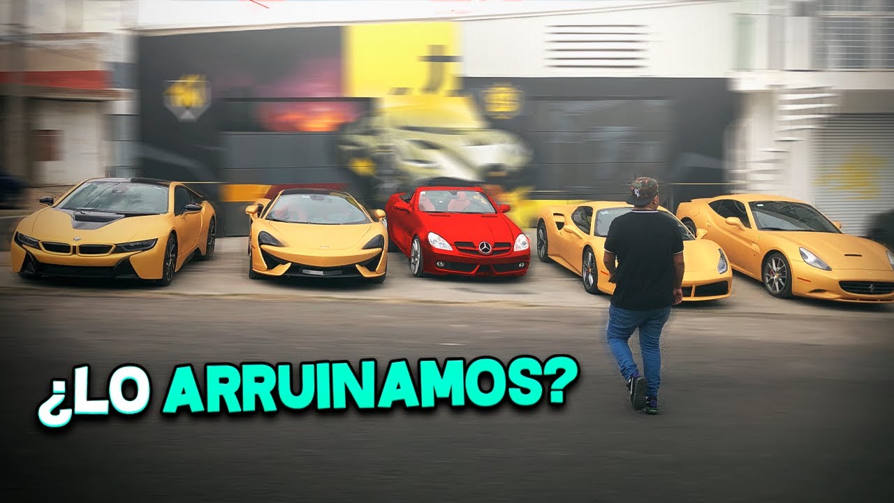 LE PINTAMOS EL MERCEDES A MANUEL RIVERA 11 A ESCONDIDAS ¿nos corre de su casa?*  | GUS LOPEZ|