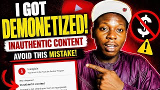 Saya Kehilangan Monetisasi Karena Konten Tidak Otentik — Hindari Kesalahan YouTube Ini