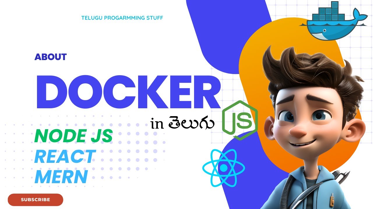 Docker Basics in Telugu | What is Docker? Beginner Tutorial for Web ...