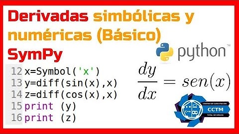 ¿Cómo hacer derivadas de funciones trigonométricas en Python?