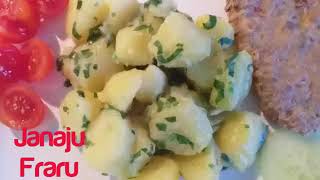 Our easy to cook tasty potatoes #Janaju #Fraru