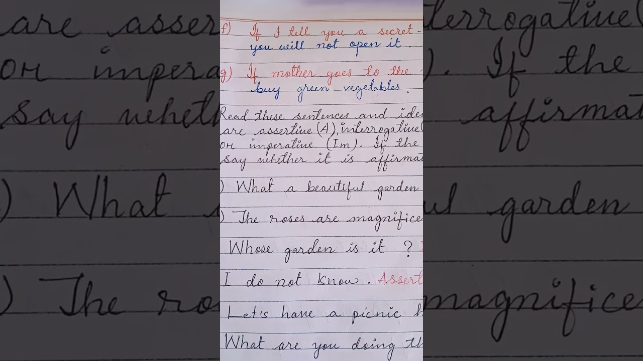 Class v ( when/If) learningGrammar / 