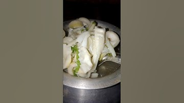 bamboo shoots boiled#cooking#fishcurry