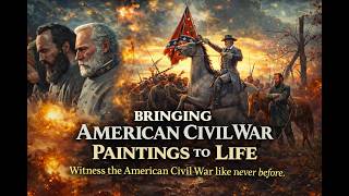Bringing American Civil War Paintings to Life | Historical Art Animation